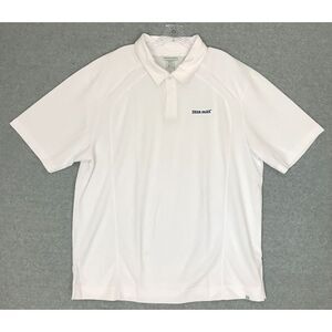 NEW! Deer Park Polo‎ Shirt Mens 2XL North End Sport Golf Short Sleeve White NWT